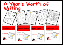 Back to School Tip - Take time now to print and bind together what your students will need, like this year's worth of writing journals,  for the entire school year. This helps your save time, sanity and quality teaching practices later. Suggestions from Raki's Rad Resources