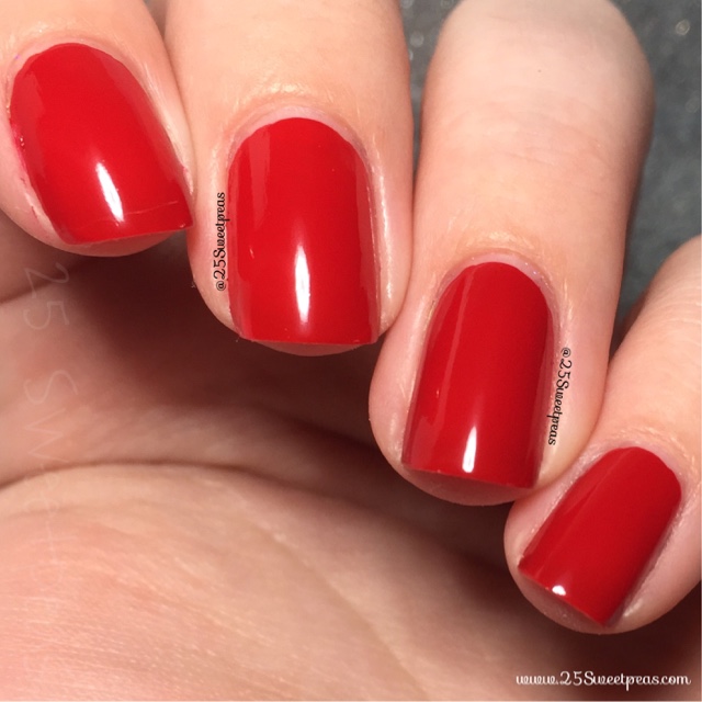 OPI Nail Lacquer in Big Apple Red: Review