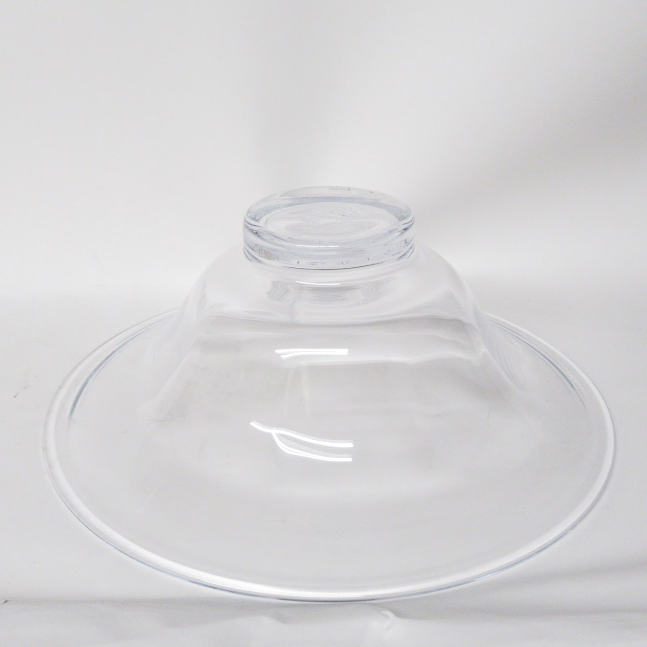 Simon Pearce Glass Centerpiece Bowl