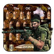 Gun Bullet Keyboard Theme Soldier Weapon  Icon