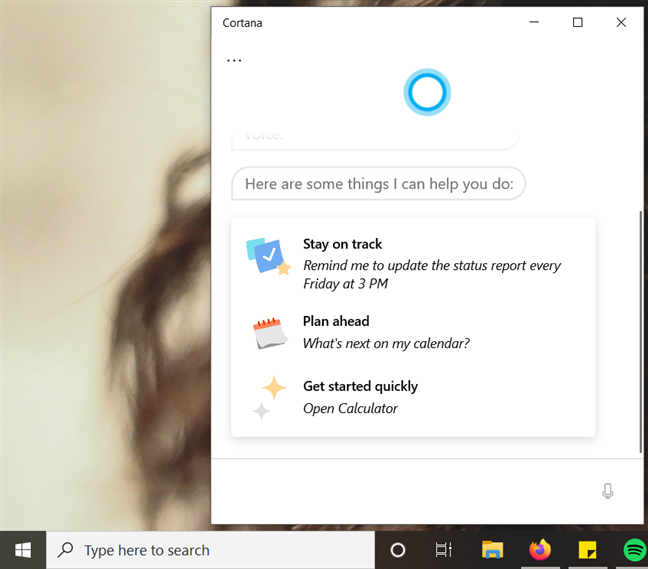 Cortana n'est disponible que pour un nombre limité de régions