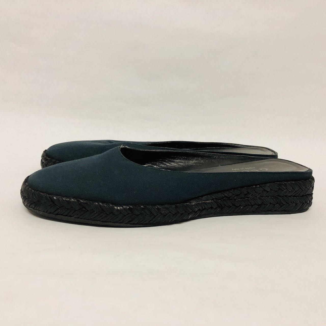 Gucci Espadrille Slides