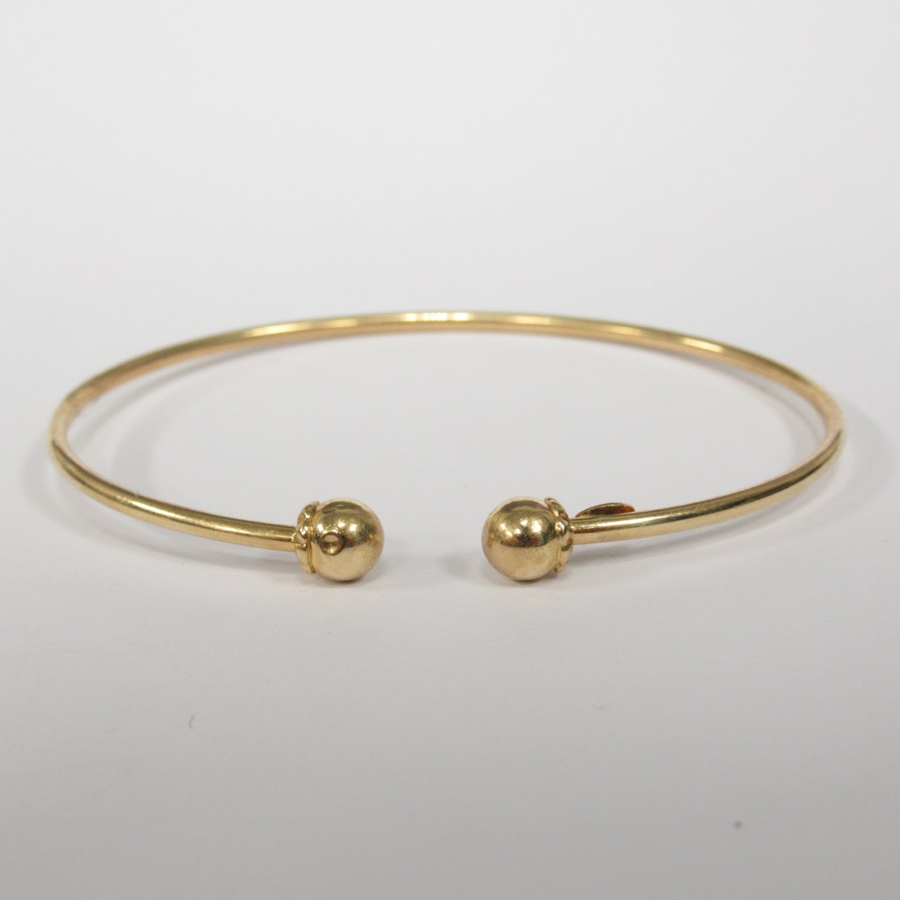 14K Gold Cuff Bracelet