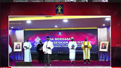 Kanwil Kemenkumham Sulut Ikuti Doa Bersama Sukseskan KTT G20 Via Zoom