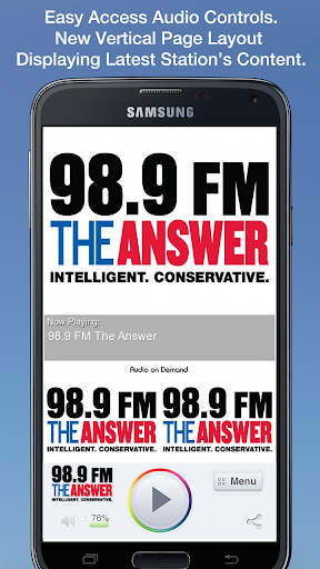 98.9 FM The Answer