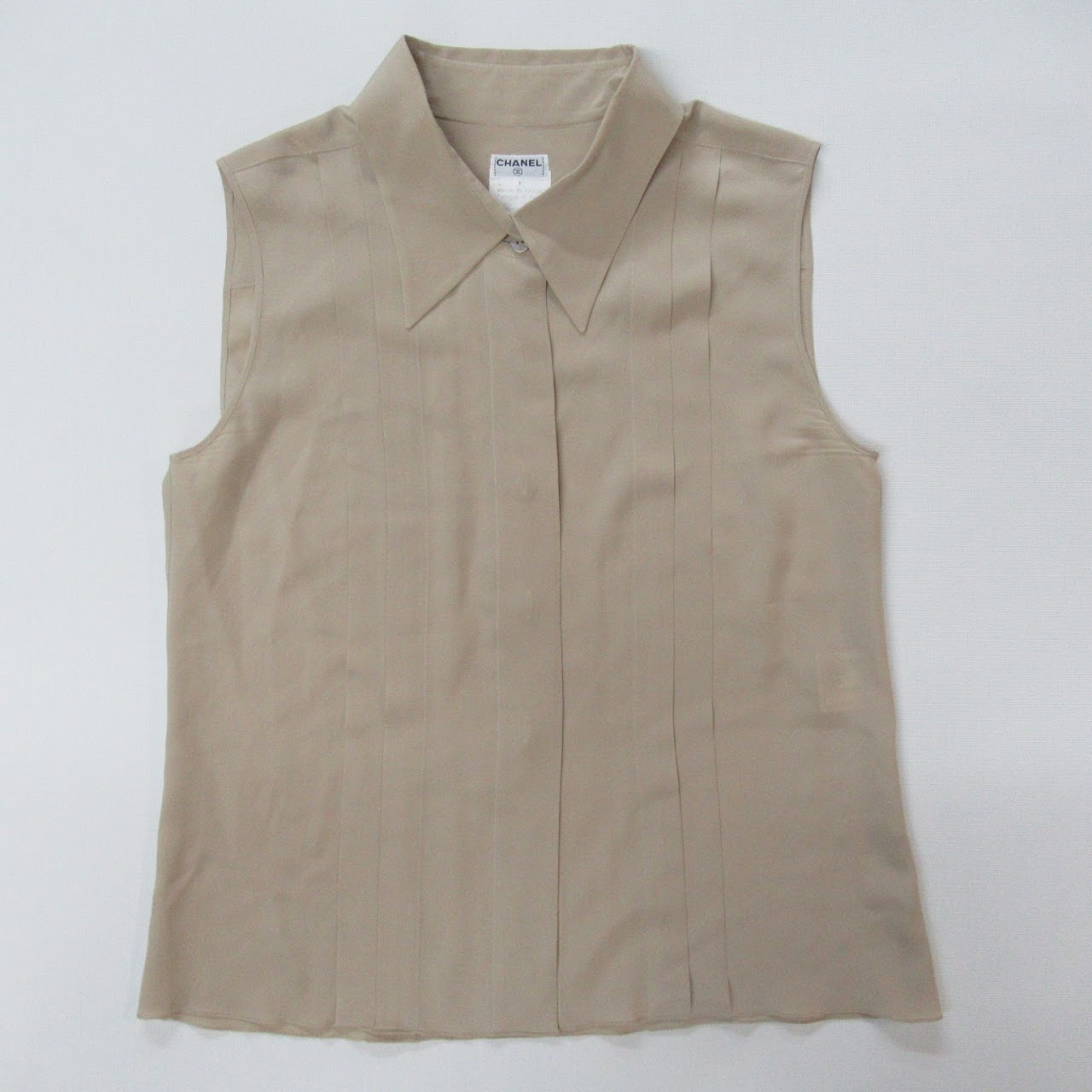 Chanel Sleeveless Blouse