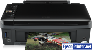 Reset Epson SX420W printer by Resetter program