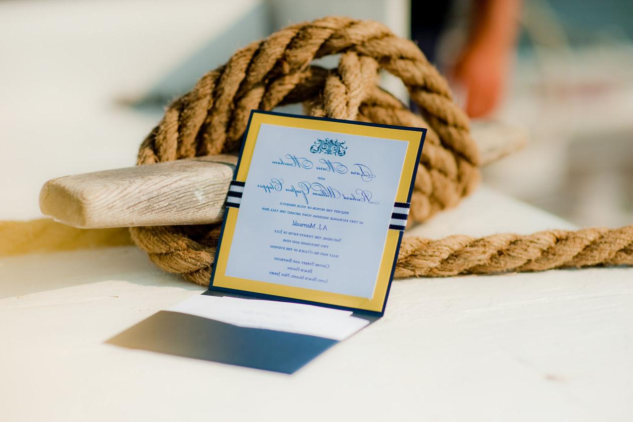 Nautical Invitation Design by