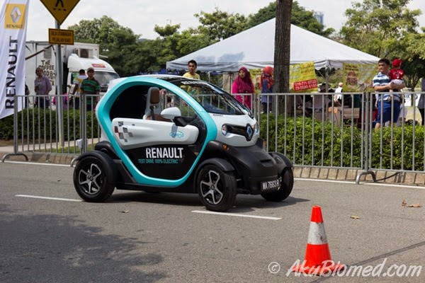 kereta elektrik Renaul Twizy