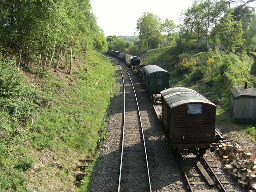 DSCF7492 Spa Valley Railway sidings at Groombridge