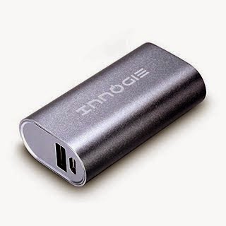 Innogie® eLite Series Unique LG 3000mAh Portable Charger external battery pack backup power bank with 1.0A output for iPhone 6 Plus, iPhone 6, 5S, 5C, 5, 4S, iPad Air, mini (Lightning Adapter Not Included), Galaxy S5, S4, S3, Note 3, Galaxy Tab 3, 2, Galaxy Gear, Nexus 4, 5, 7, 10, HTC One, One 2 ...