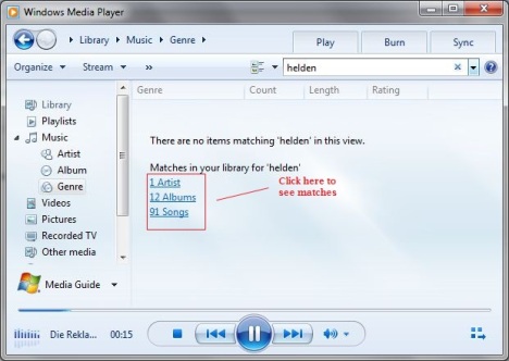 Windows Media Player 12