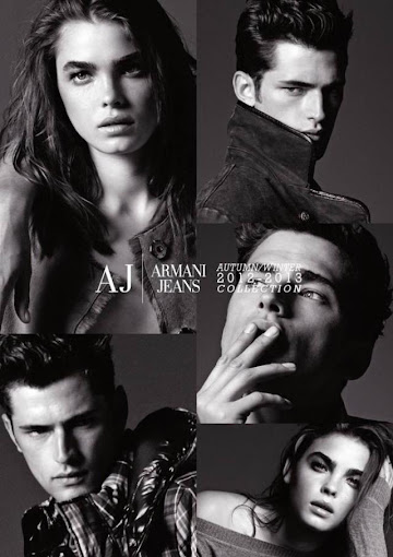 AJ Armani Jeans, campaña otoño invierno 2012