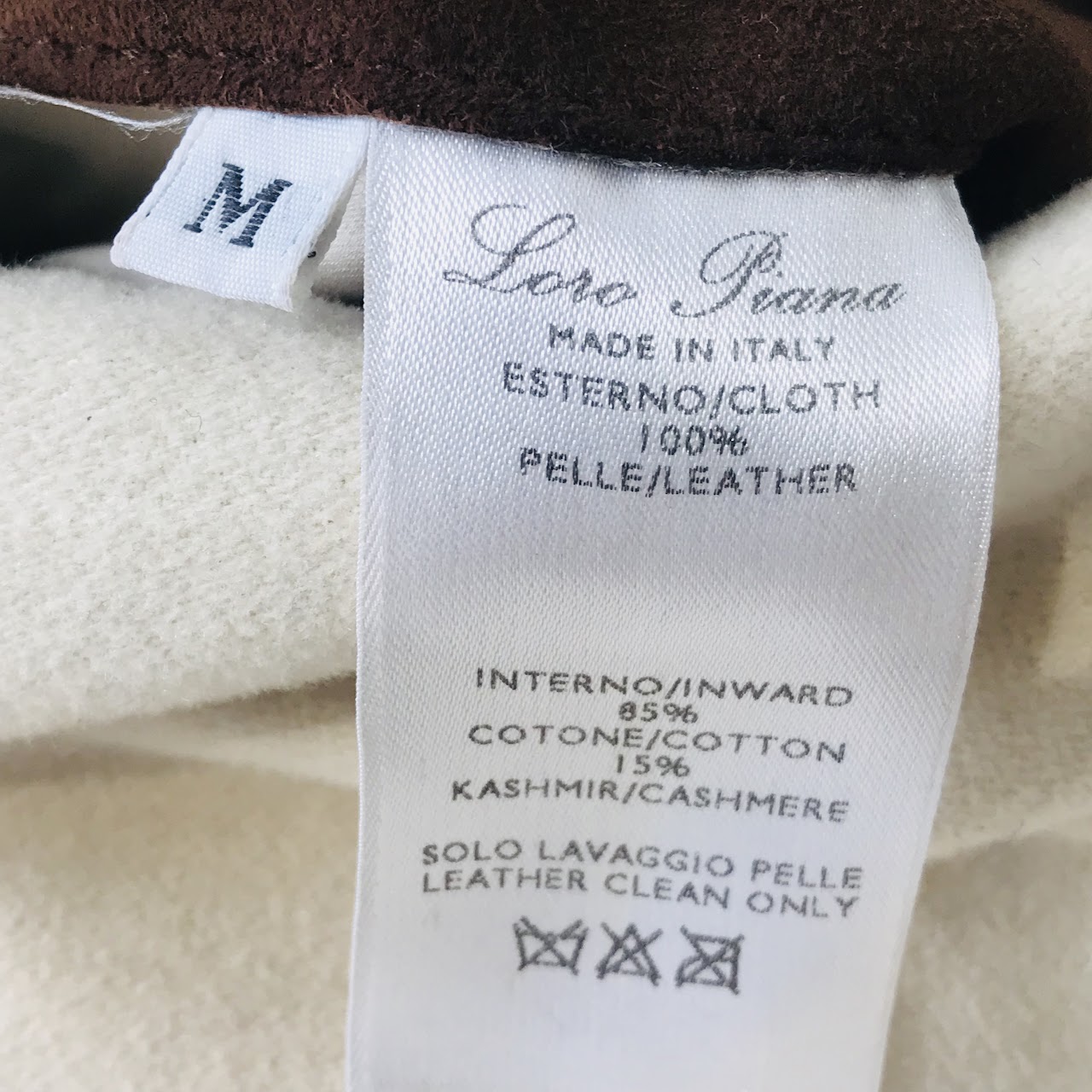 Loro Piana Suede Leather Vest