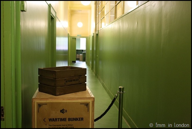 Eltham Palace - Entrance to Wartime Bunker