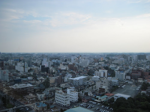 宇都宮市街を一望（昼）