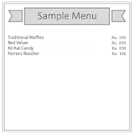 Kelvin Scale Natural Ice Cream & Waffles menu 1