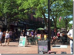 Burlington street scene