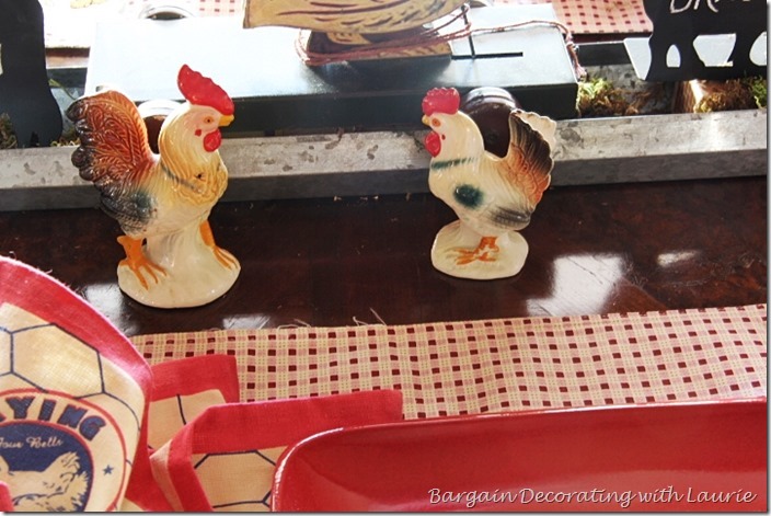 rooster and hen salt and pepper