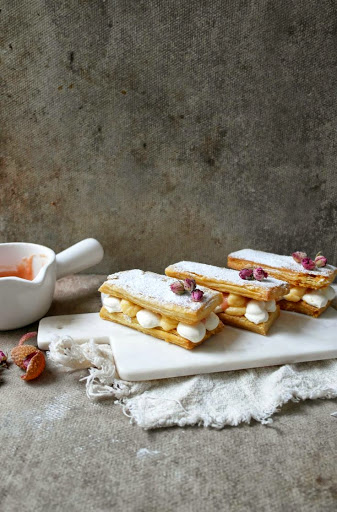 lychee mille feuille 