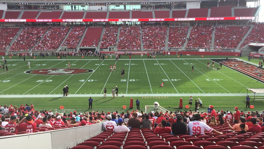 49ers Seating Chart Levi S Stadium