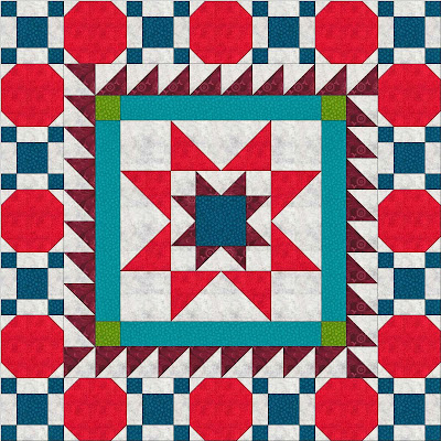 Kona Cotton Block of the Month Free Pattern: Robert Kaufman Fabric Company