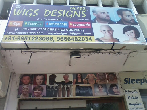 Wigs Designs, #6-3-906/A1,shiva apartment beside yashoda hospital B