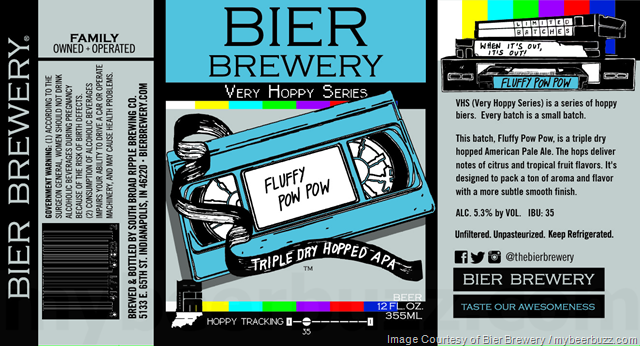 Bier Brewery Fluffy Pow Pow Coming To Very Hoppy Series