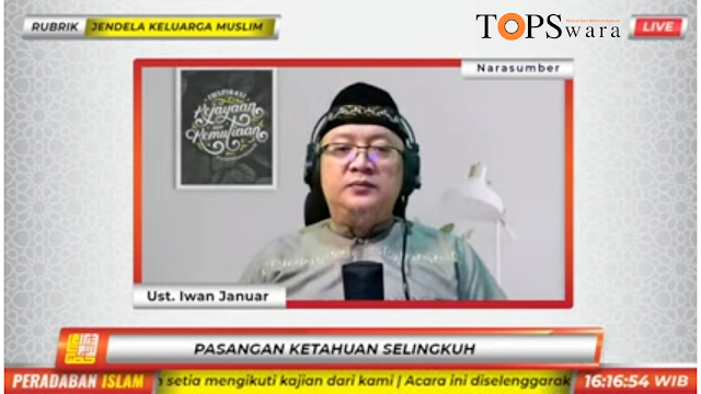 Jika Pasangan Berselingkuh, Begini Nasihat Ustaz Iwan Januar