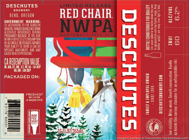 Deschutes Brewery Updating Red Chair Packaging