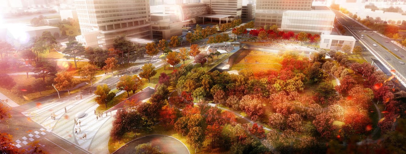 Suwon, Gyeonggi, Corea del Sud: Pristine Forest by H Architecture
