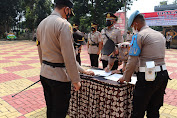 Sertijab Wakapolres dan Kasatreskrim Polres Purwakarta