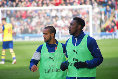 Burnley FC vs Arsenal FC. Walcott & Welbeck