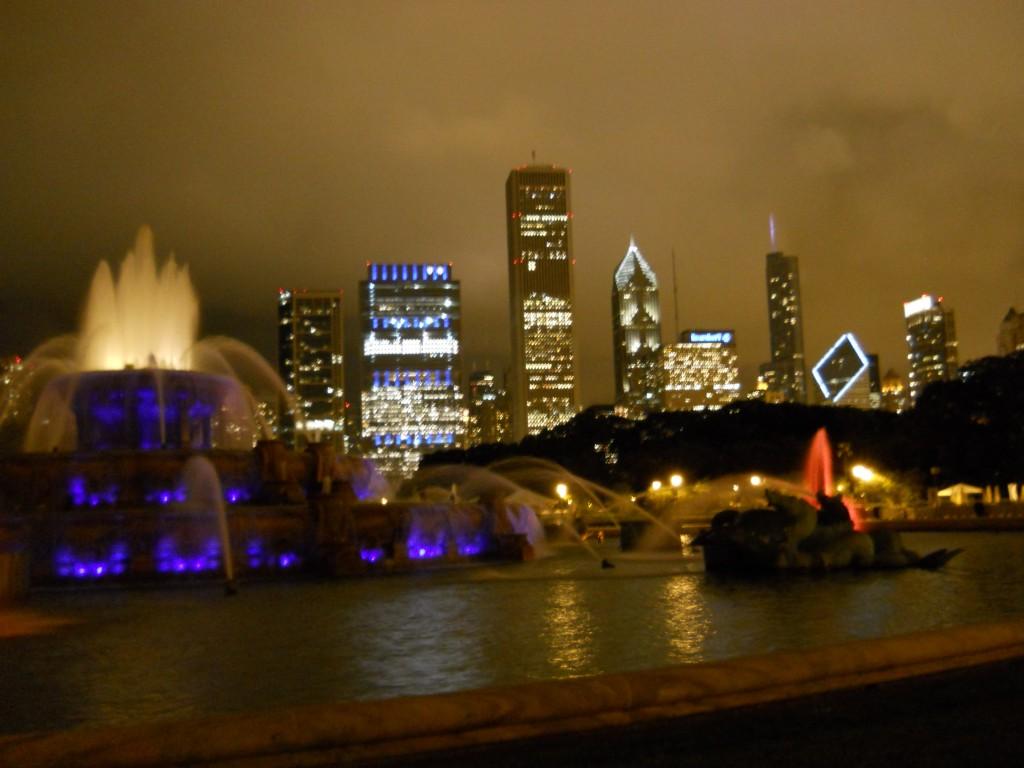 Buckingham Fountain--it looks