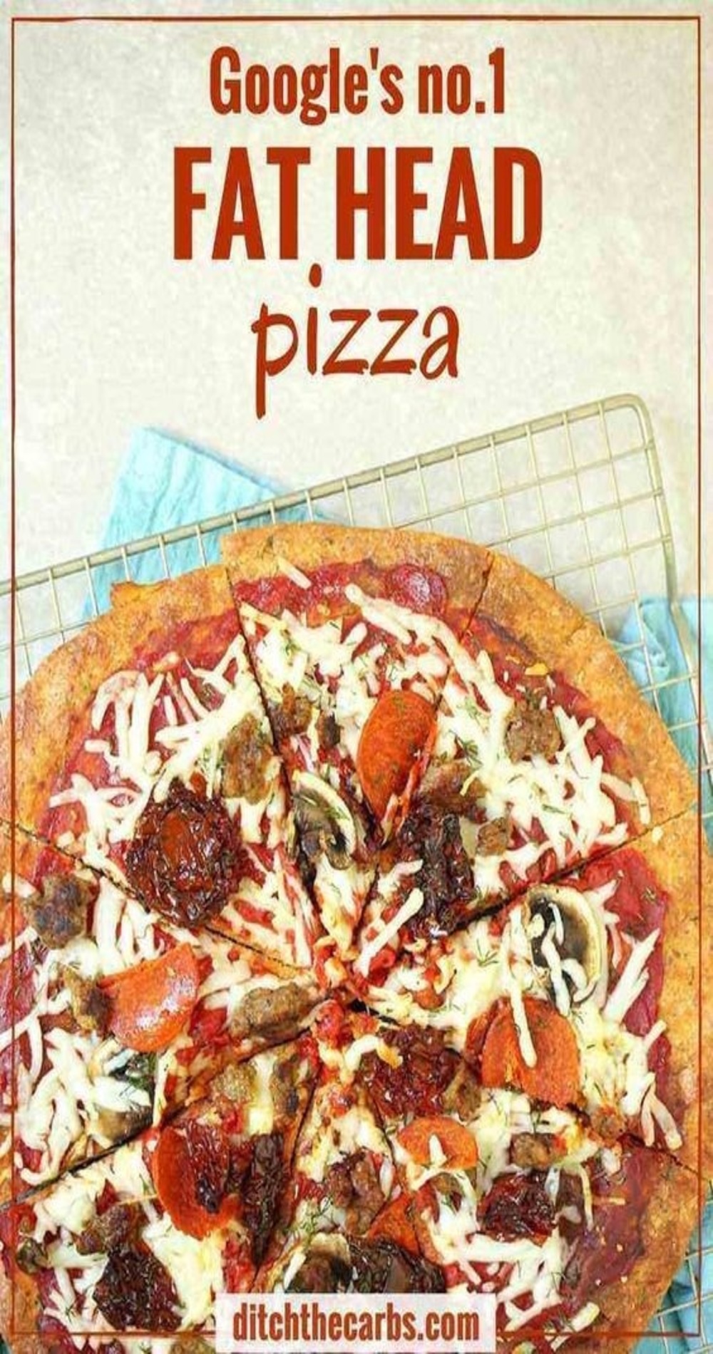 Fat Head Pizza - The Holy Grail