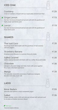 My Place Tea Point menu 3