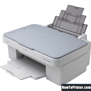 Reset Epson CX4000 printer use Epson reset program