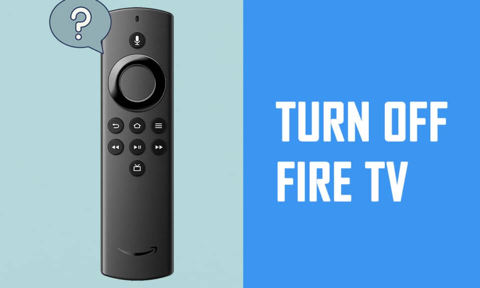 Cách tắt Firestick