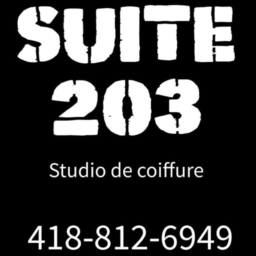 Suite 203 studio de coiffure logo