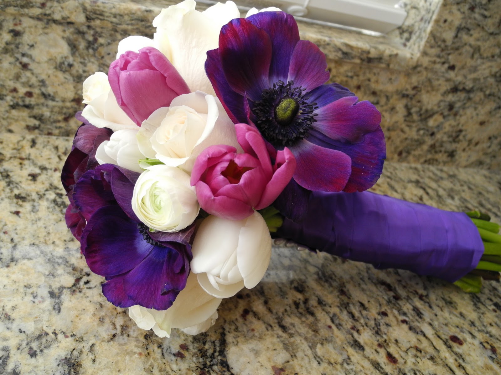 ranunculus wedding bouquet