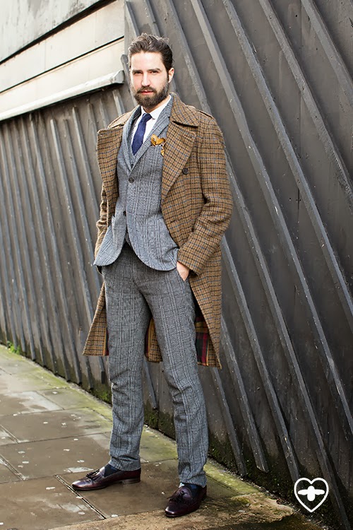 Fashionistable: Out and about....London Collections: Men A/W 14 round up