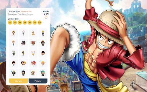 One Piece Cursor for Chrome