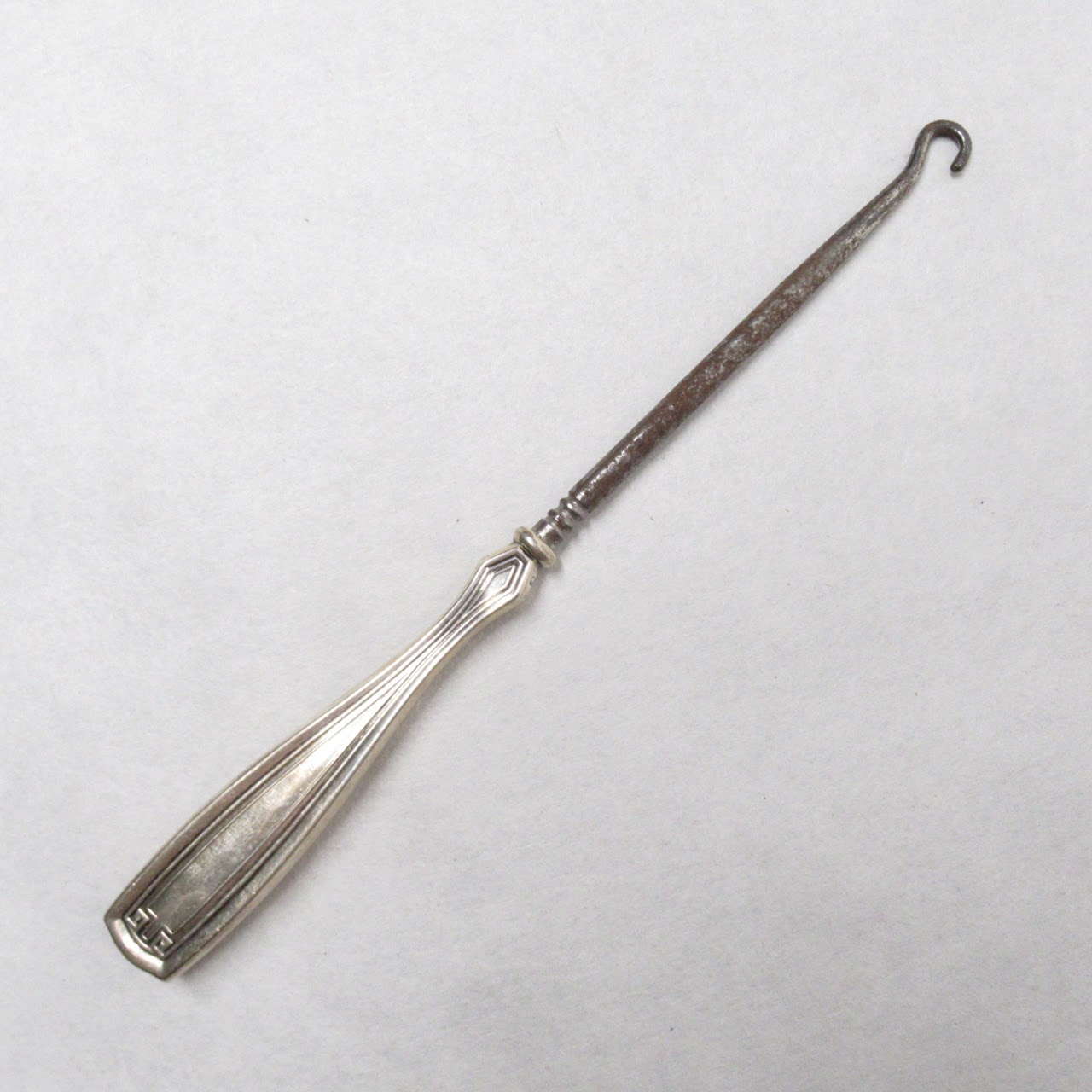 Sterling Handled Nail File & Button Hook