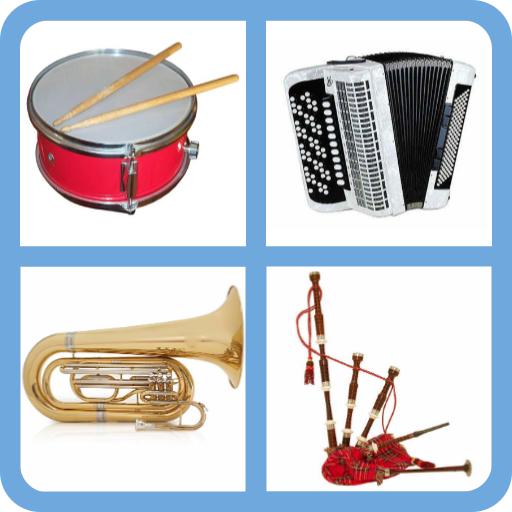 Угадай музыкальный инструмент по картинке