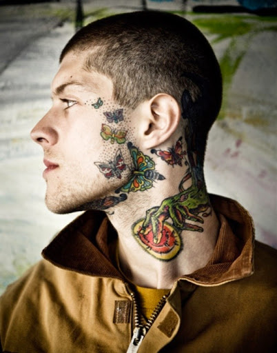 Neck Tattoos For Men