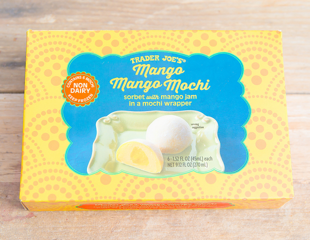 photo of a package of Mango Mango Mochi