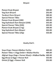 Biryani House Express menu 2