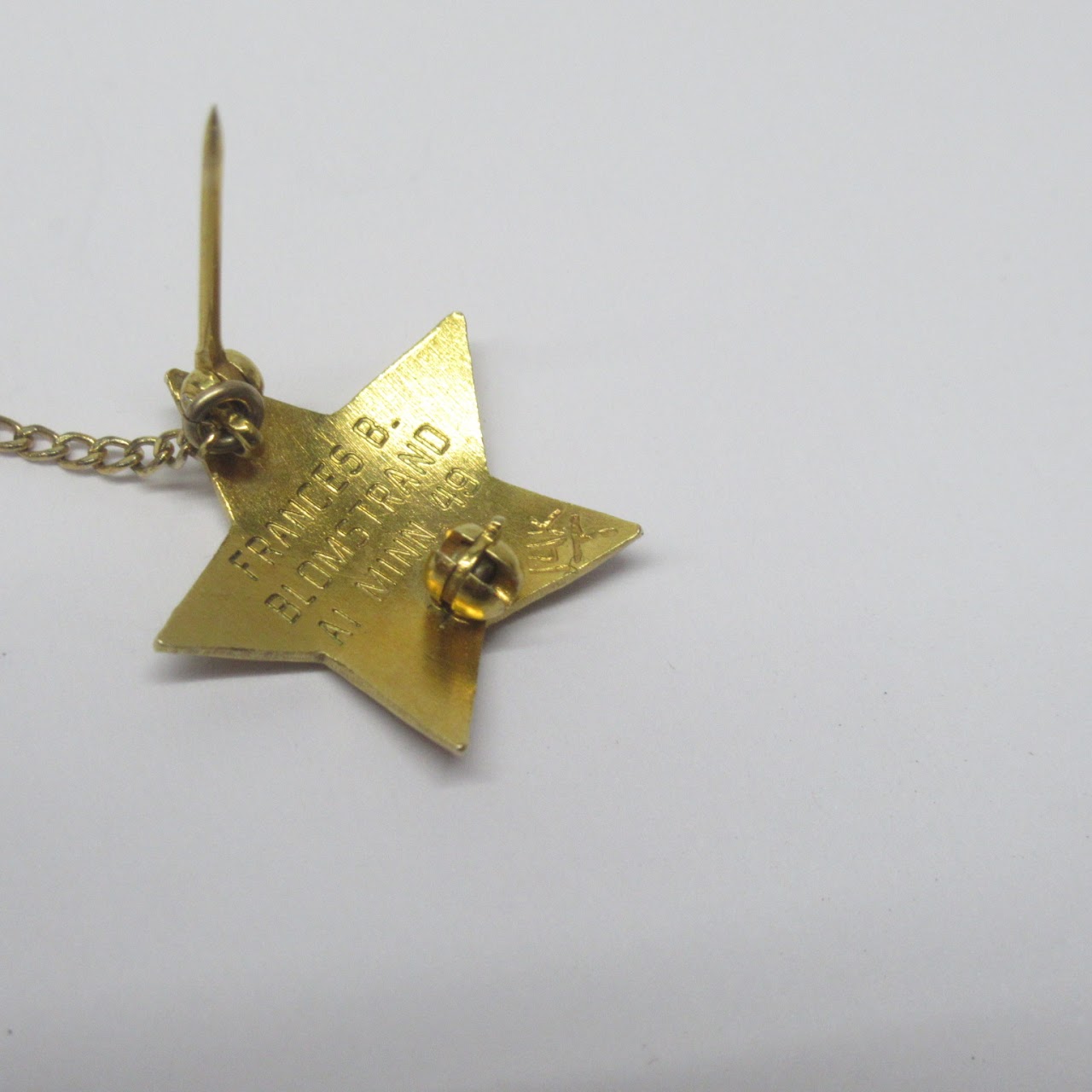 14K & 10K Gold Star & Gavel Pin