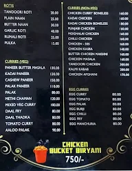 Zaheer Family Restaurant menu 3