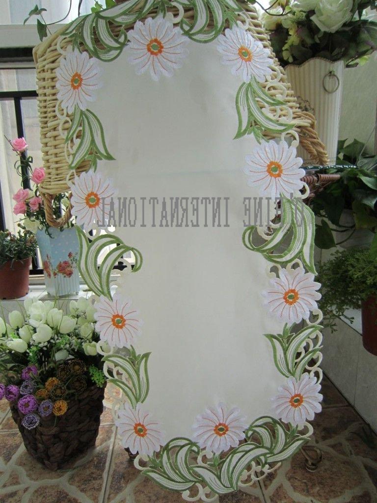 wedding embroidered table